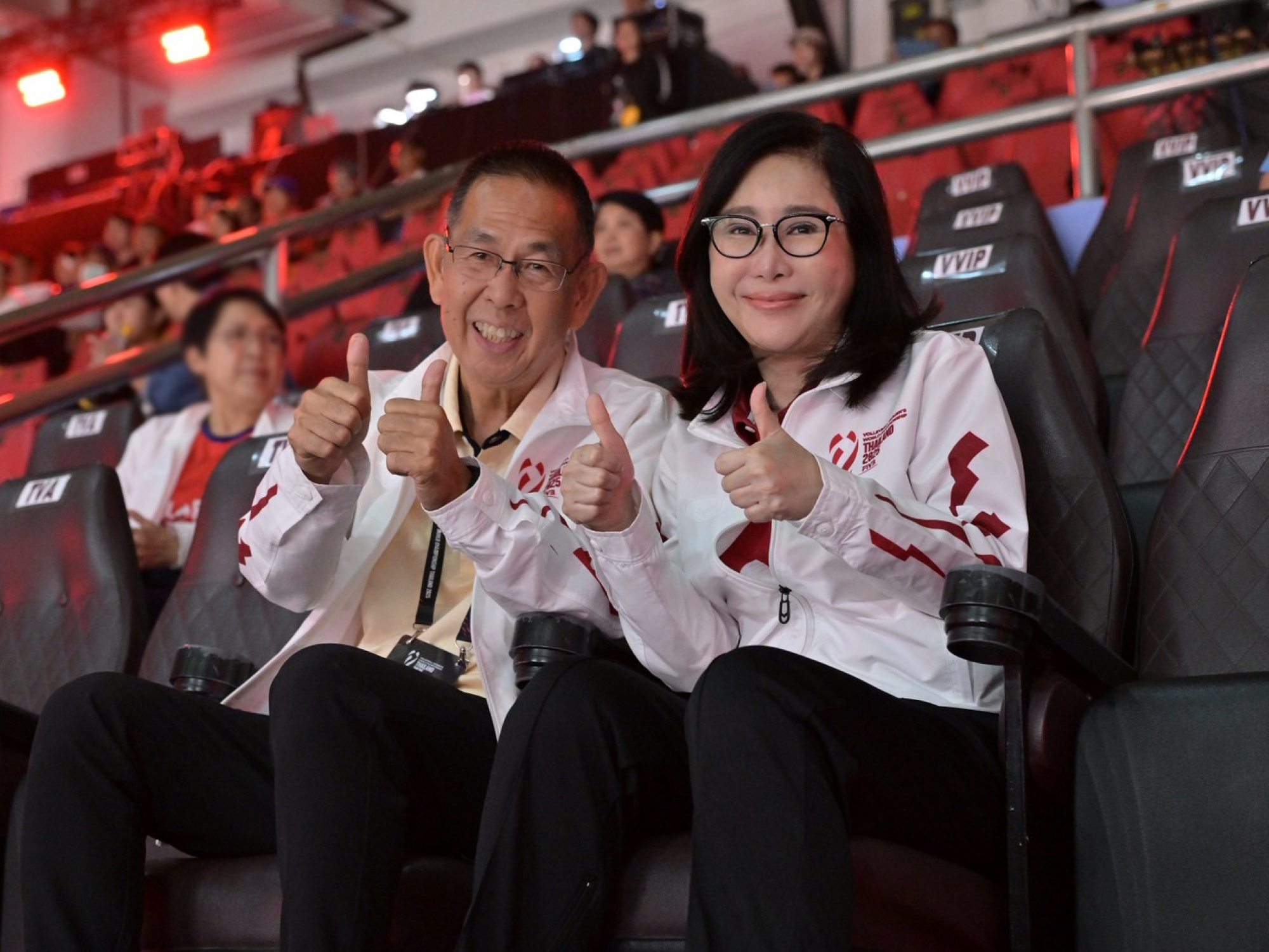 ปลัดท่องเที่ยวฯ บุกเมืองย่าโม เยี่ยมสนามวอลเลย์บอลหญิงชิงแชมป์โลก พร้อมชมการแข่งขันคู่ ‘แคนาดา-สเปน’