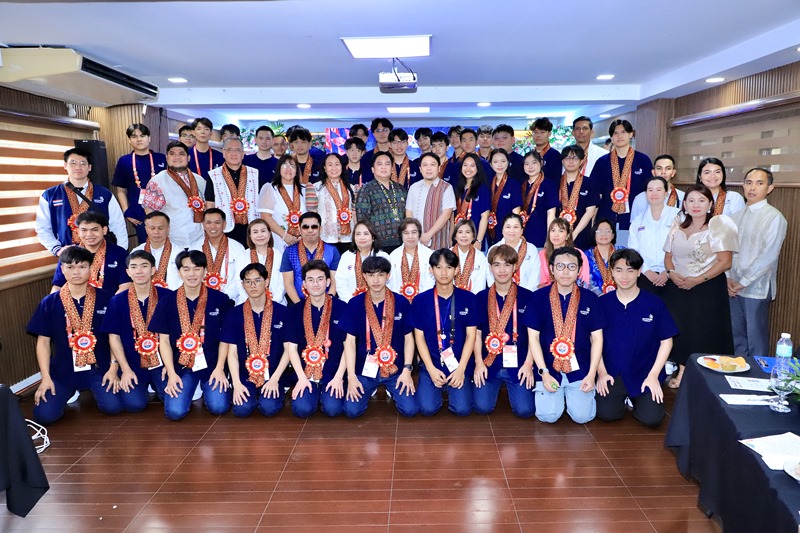 อบอุ่นหัวใจ! 34 เยาวชนไทยร่วมกิจกรรม One School One Country แลกเปลี่ยนวัฒนธรรม ในงานแข่งขันฝีมือแรงงานอาเซียนที่ฟิลิปปินส์