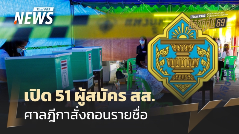 เลือกตั้ง-2569-:-เปิด-51-ผู้สมัคร-สส.-ศาลฎีกาสั่งถอนรายชื่อ