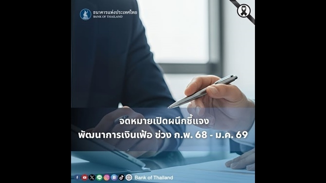 ธปท-เผยสงครามตอ.กลางดันเงินเฟ้อเข้ากรอบเร็วกว่าคาด-ยืนยันดอกเบี้ย-1%-รองรับความเสี่ยงได้