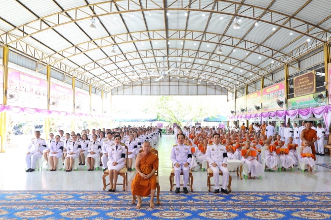 วธ.นครปฐมจัดพิธีบรรพชาสามเณรและบวชศีลจาริณี-ถวายเป็นพระราชกุศลฯ