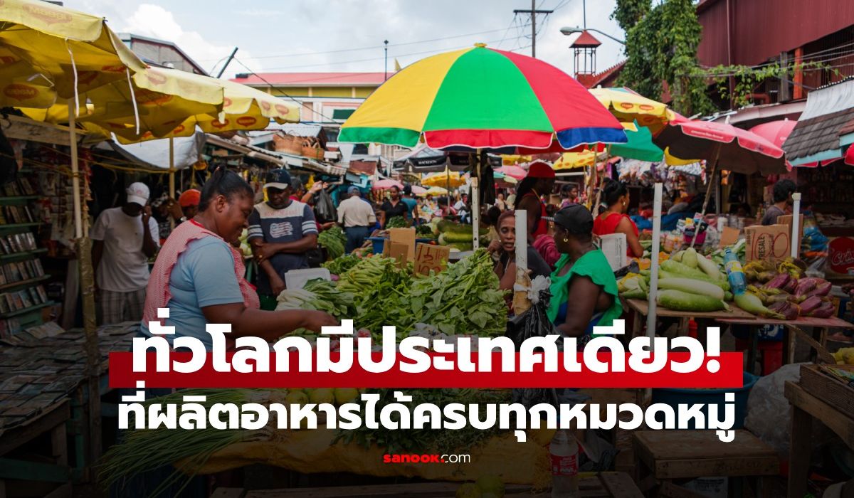 ทั่วโลกมีแค่ประเทศเดียว!-ที่ผลิตอาหารได้ครบทุกหมวดหมู่-แล้วไทยอยู่ระดับไหน?