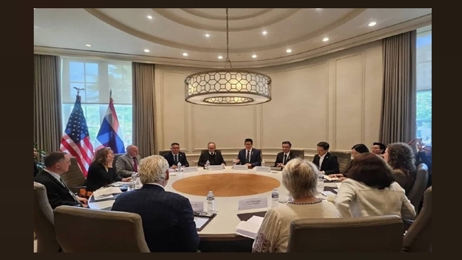 รมว.คลังหารือสภาหอการค้าสหรัฐเล็งขยายการลงทุนในไทย