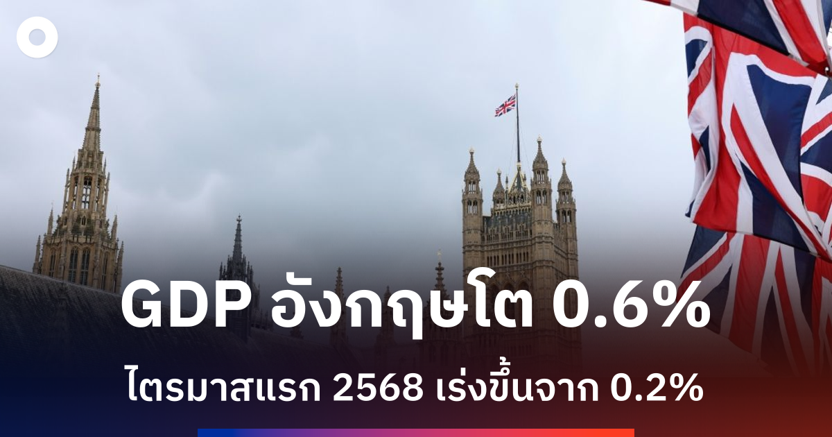 เศรษฐกิจอังกฤษเติบโตแกว่งตัวท่ามกลางสงครามตะวันออกกลางและความปั่นป่วนทางการเมือง