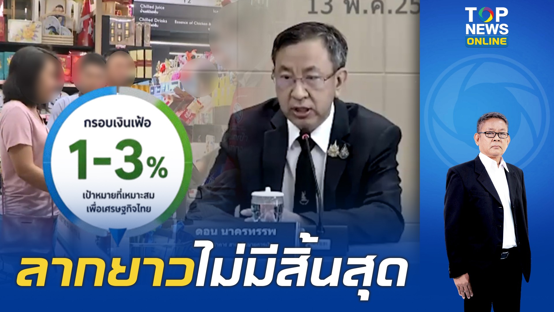 ธปท.-ยันเศรษฐกิจไม่โตเพราะสงคราม-เงินเฟ้อไทยเกือบทะลุ-3%-|-topnews