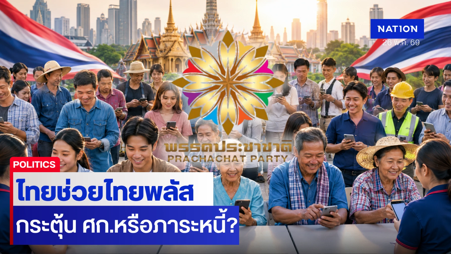 พรรคประชาชาติ-ผ่า-“ไทยช่วยไทยพลัส”-กระตุ้นเศรษฐกิจหรือภาระหนี้?