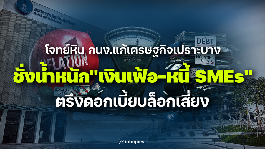 zoom-in:-โจทย์หิน-กนง.แก้เศรษฐกิจเปราะบาง-ชั่งน้ำหนัก”เงินเฟ้อ-หนี้-smes”-ตรึงดอกเบี้ยบล็อกเสี่ยง-:-อินโฟเควสท์