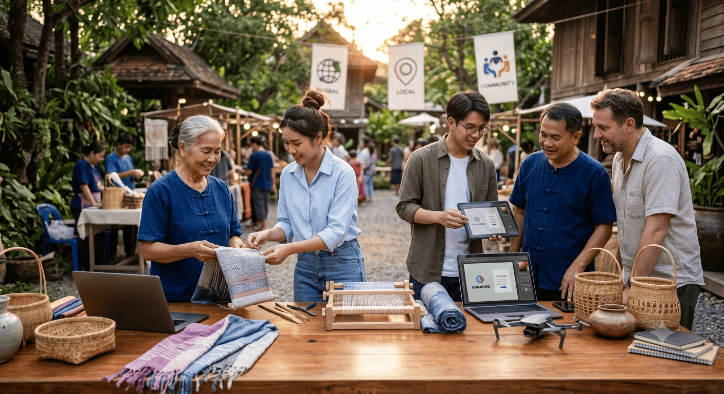 สานมือชุมชน-คนรุ่นใหม่-พลิกโฉมเศรษฐกิจฐานรากสู่สากล