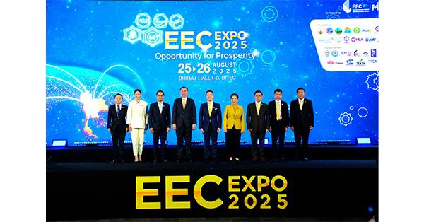 ทีเส็บ จับมือ สกพอ. พร้อมพันธมิตรภาครัฐ เอกชนกว่า 100 หน่วยงาน เปิดงาน EEC EXPO 2025 เวทีระดับนานาชาติ โชว์ศักยภาพโครงสร้างพื้นฐาน เทคโนโลยีขั้นสูง กลไกสนับสนุนการลงทุนแบบครบวงจร สร้างโอกาสขับเคลื่อนเศรษฐกิจไทย สู่ศูนย์กลางลงทุนแห่งภูมิภาค – มิติหุ้น | ชี
