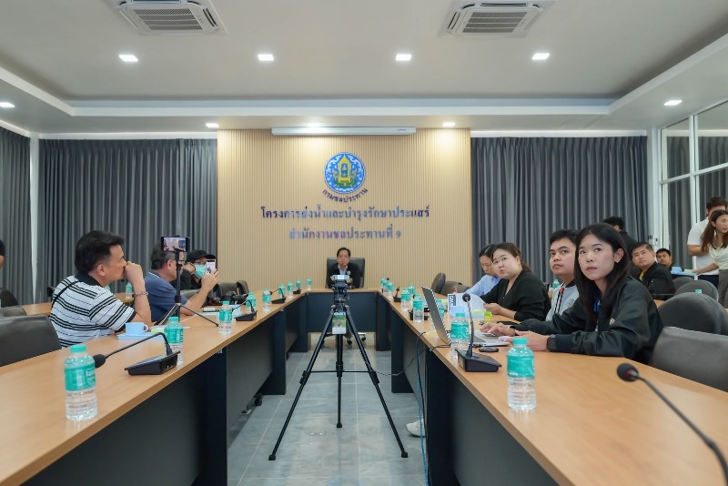 กรมชลประทานจัดสื่อมวลชนสัญจรติดตามการบริหารจัดการน้ำในพื้นที่ภาคตะวันออก และพื้นที่ EEC หนุนเศรษฐกิจพื้นที่ขยายตัว สร้างความมั่นใจประชาชน +นักลงทุน+ และเกษตรกรมีน้ำใช้เพียงพอ
