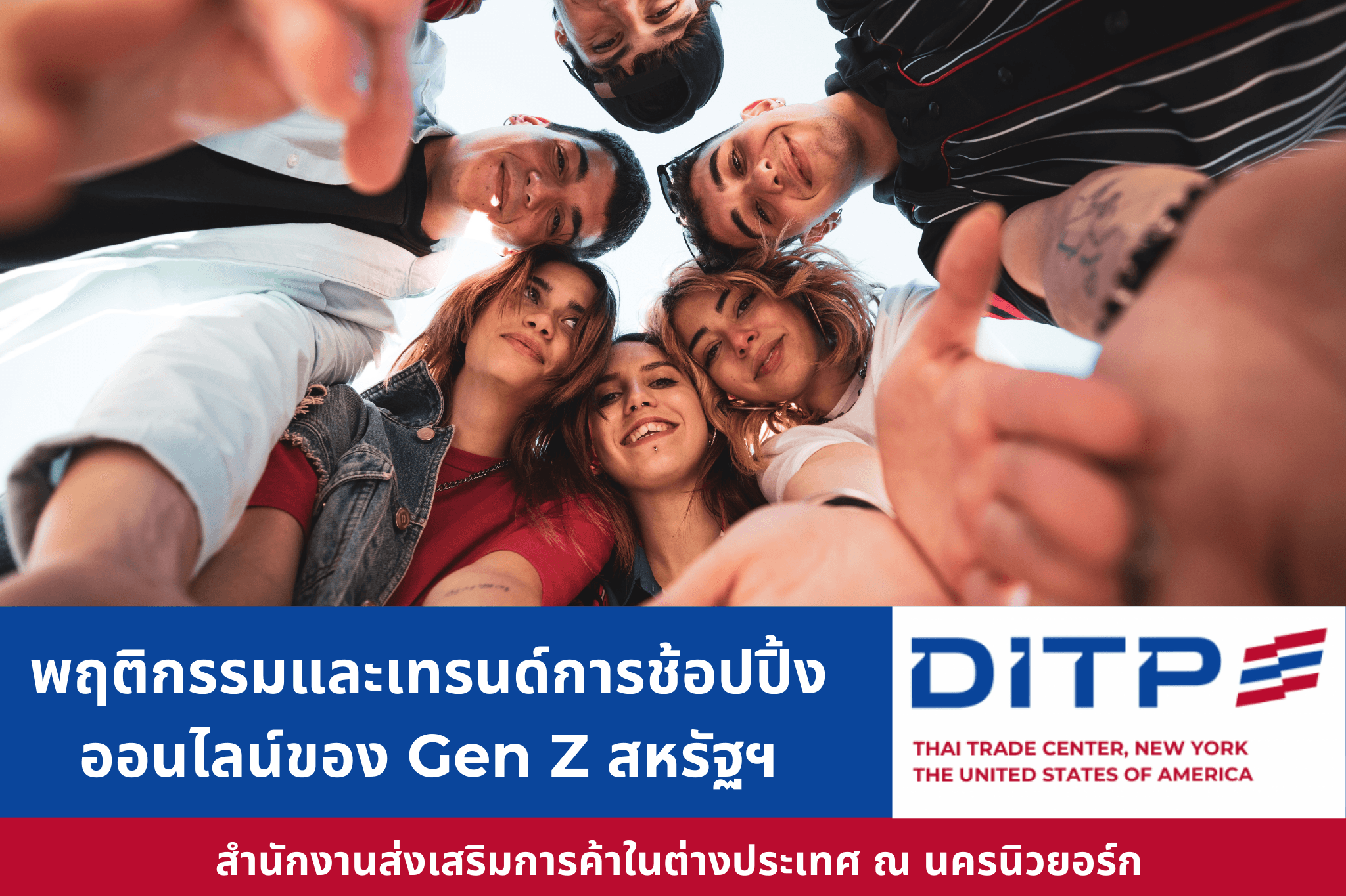 พฤติกรรมและเทรนด์การช้อปปิ้งออนไลน์ของ Gen Z สหรัฐฯ