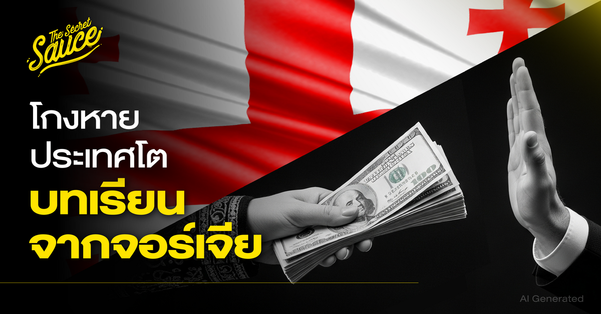 จากโกงทั้งระบบ สู่เศรษฐกิจใหม่: บทเรียนที่ ธุรกิจไทย เรียนรู้ได้จาก จอร์เจีย
