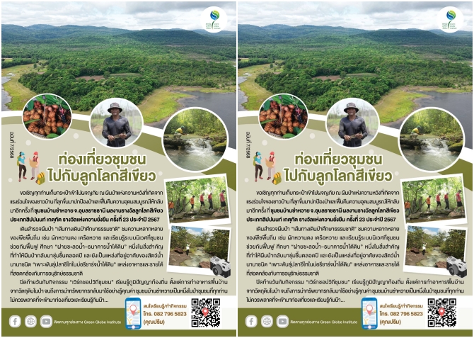 ท่องเที่ยวชุมชน-ไปกับลูกโลกสีเขียว