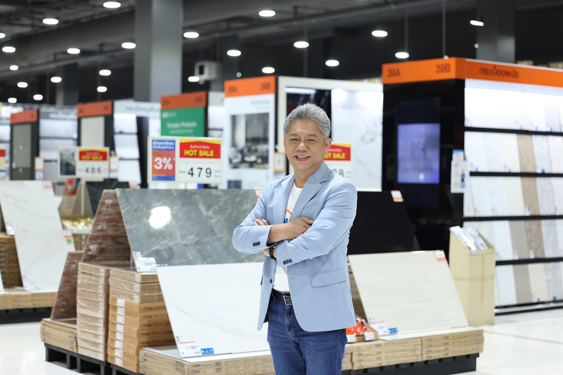 โฮมโปร-ลุยตลาดท้ายปีต่อเนื่อง-ทุ่มงบปักธงเมืองท่อง-ขยายพื้นที่สาขากระบี่ใหญ่กว่าเดิมสองเท่า