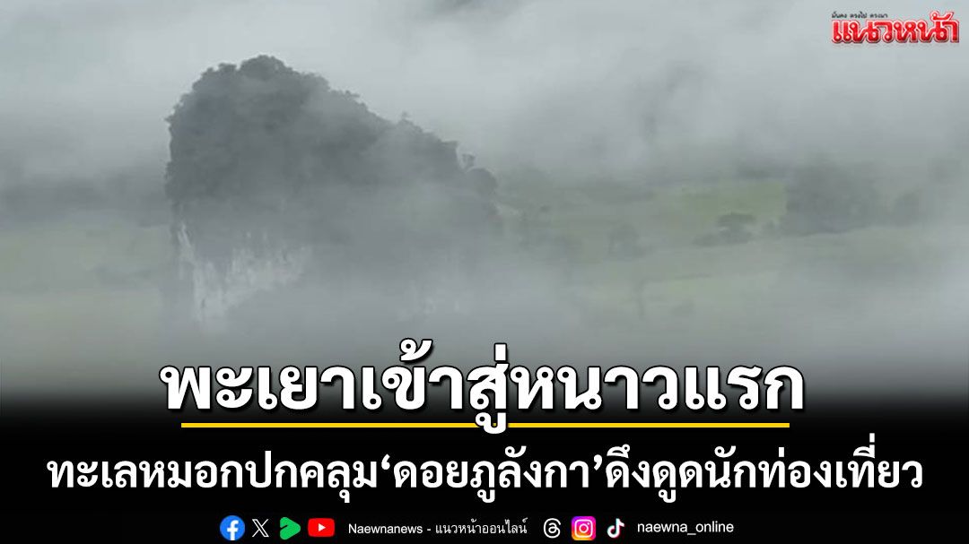 หนาวแรกมาแล้ว!-พะเยาเข้าสู่ฤดูท่องเที่ยวชม
