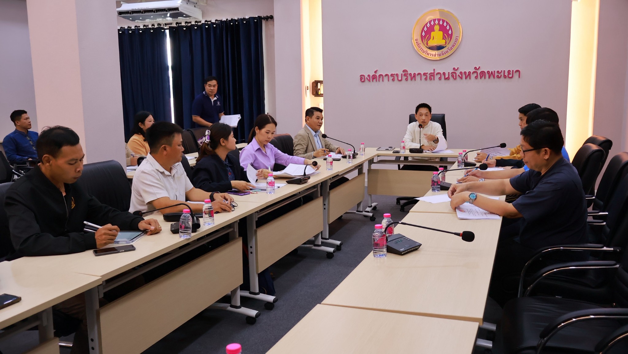 จังหวัดพะเยา-ติดตามความก้าวหน้าโครงการปรับปรุงโครงสร้างพื้นฐานเพื่อการท่องเที่ยวเชิงสร้างสรรค์