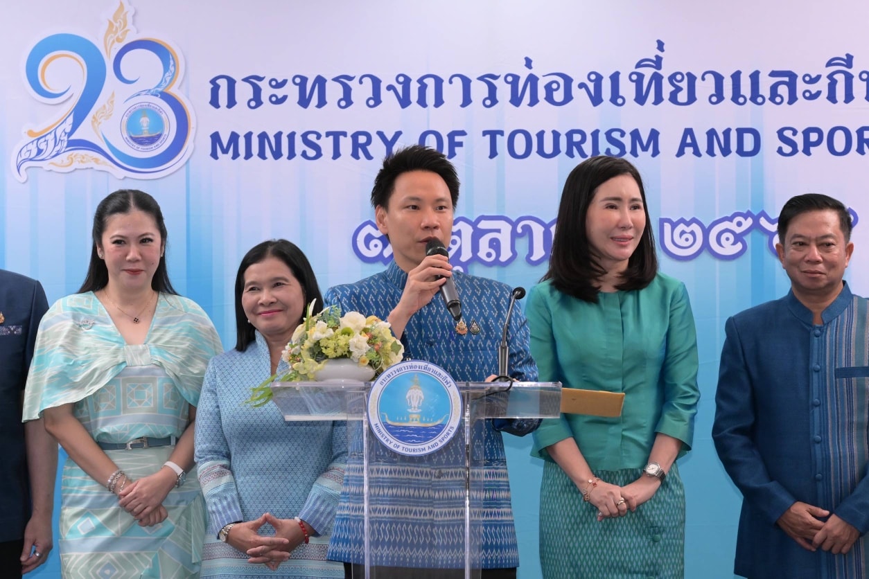 รมว.การท่องเที่ยวและกีฬา-ร่วมฉลองครบรอบ-23-ปี-กระทรวงการท่องเที่ยวและกีฬา-มั่นใจนำพาประเทศไทยก้าวสู่ความสำเร็จด้านการท่องเที่ยวและกีฬา