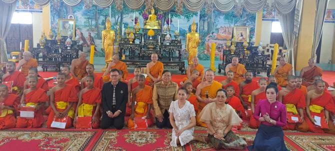 ครบรอบ-44-ปี-“พระอาจารย์ฮอนด้า”-ถวายทุนการศึกษาลูกเณรวัดศรีนวลขอนแก่น
