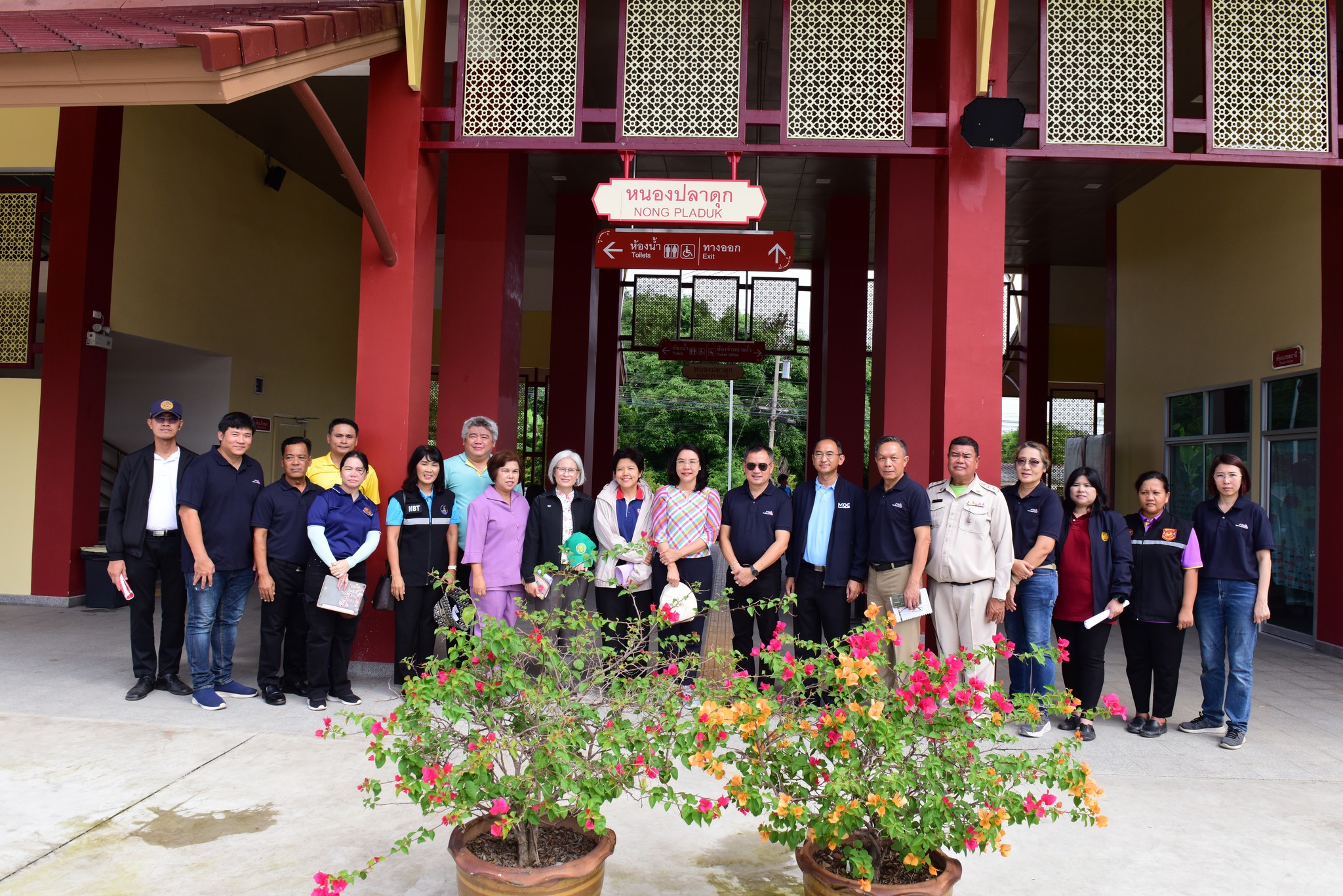 กรอ.จังหวัดราชบุรีศึกษาสถานีรถไฟหนองปลาดุก-ประกอบกิจการขนส่งทางราง