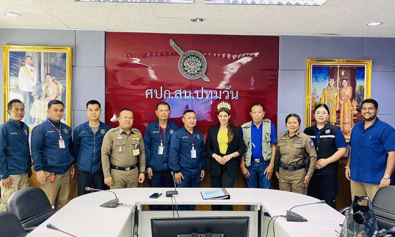 ตำรวจปทุมวัน-ท่องเที่ยว-สุดไว!-ตามคืน-“มงกุฎ-miss-universe-ศรีลังกา”-หายกลางสยาม