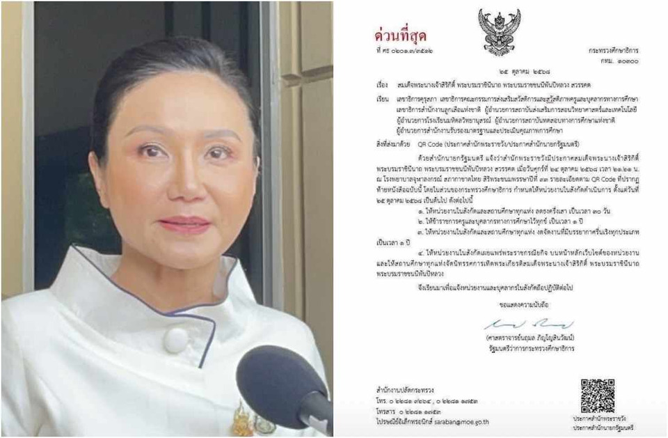 ‘รมว.ศึกษาฯ’-สั่งสถานศึกษา-หน่วยงานในสังกัด-งดจัดงานที่มีบรรยากาศสนุกสนานทุกประเภท-เป็นเวลา-1-ปีเต็ม