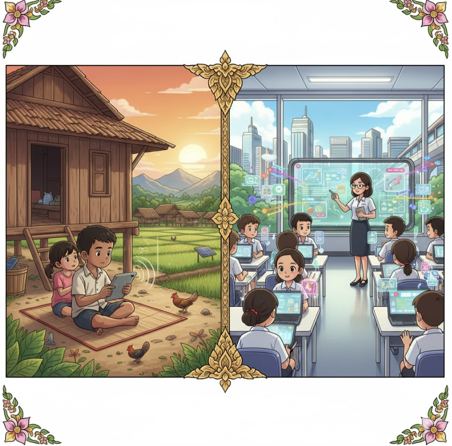 การศึกษาไทยในยุคดิจิทัล-โอกาส-ความท้าทาย-และความเหลื่อมล้ำทางดิจิทัล