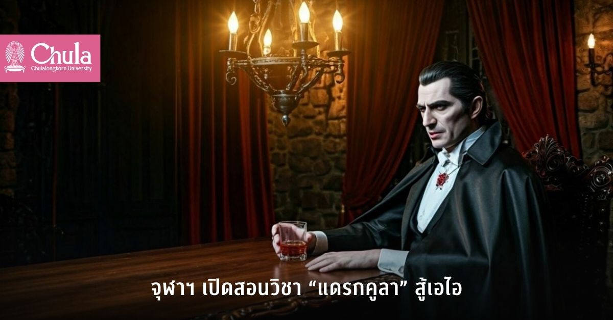 จุฬาฯ-เปิดสอนวิชา-“แดรกคูลา”-สู้เอไอ
