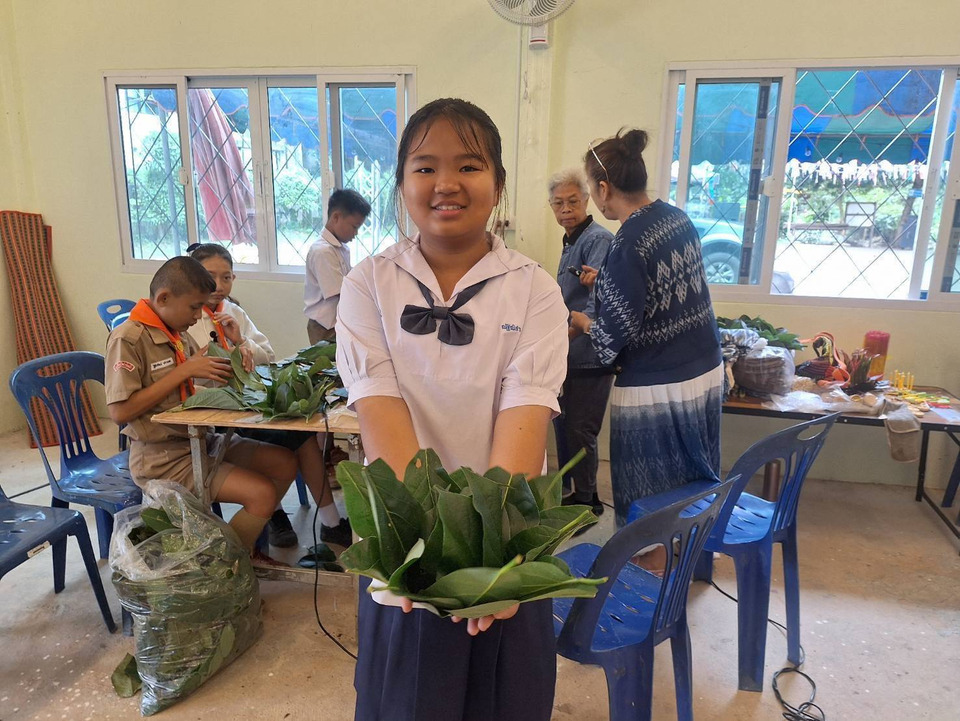 “นร.บ้านปรางค์คล้า”-ทำกระทงใบไม้-ใช้วัสดุเป็นมิตรต่อสิ่งแวดล้อม-หวังให้เป็นโมเดลต้นแบบอย่างยั่งยืน