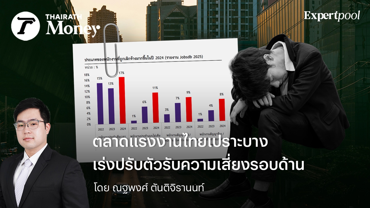 ตลาดแรงงานไทยเปราะบาง-เร่งปรับตัวรับความเสี่ยงรอบด้าน