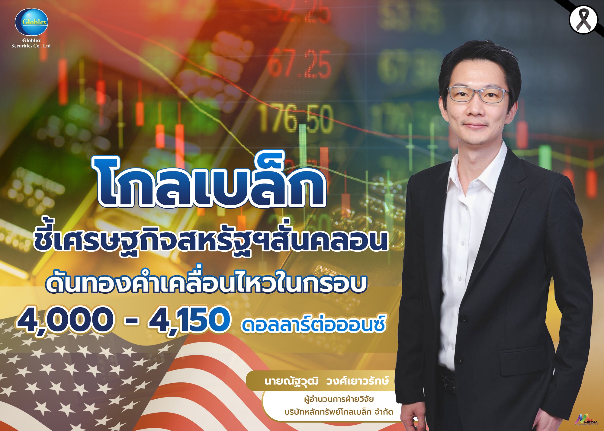 ทองวีคนี้ยังผันผวน!!-“โกลเบล็ก”-ชี้เศรษฐกิจสหรัฐฯ-สั่นคลอน-จับตาทิศทางดอกเบี้ยเฟด-:-อินโฟเควสท์