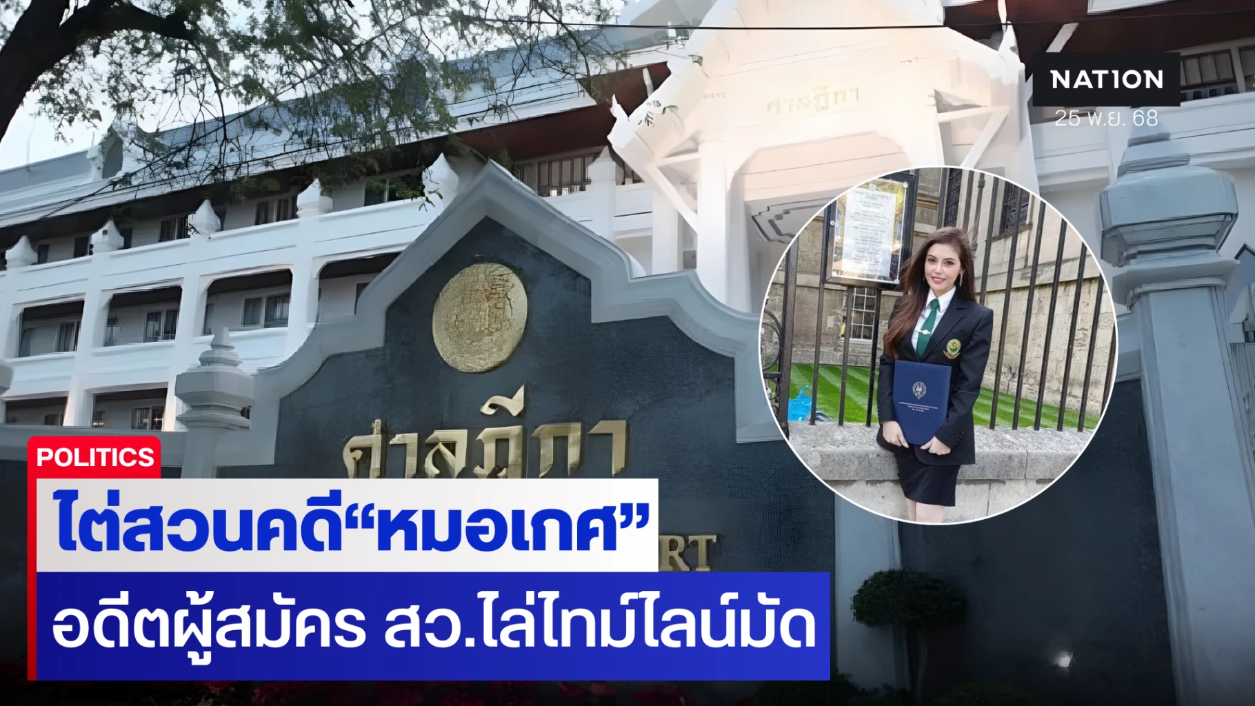 ไต่สวนคดีคุณสมบัติ-“หมอเกศ”-อดีตผู้สมัคร-สว.เปิดไทม์ไลน์มัด
