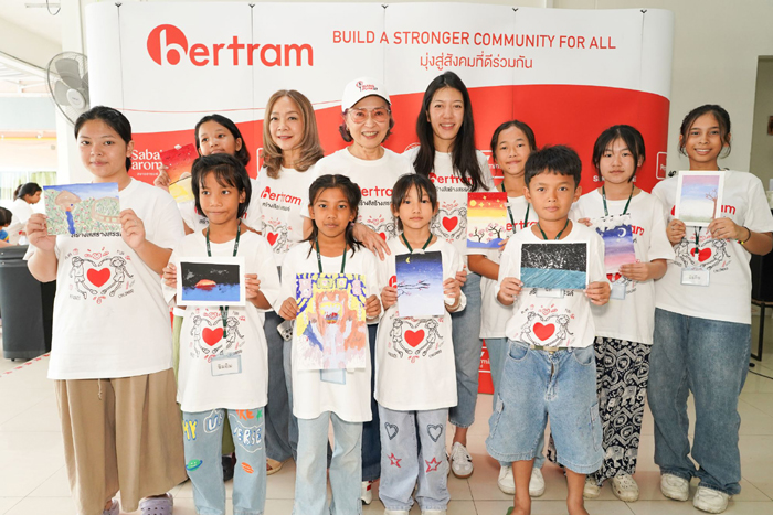 เบอร์แทรม-สานต่อภารกิจเพื่อสังคม-มอบโอกาสและสร้างอนาคตให้เด็กๆ-มูลนิธิบ้านพระพร