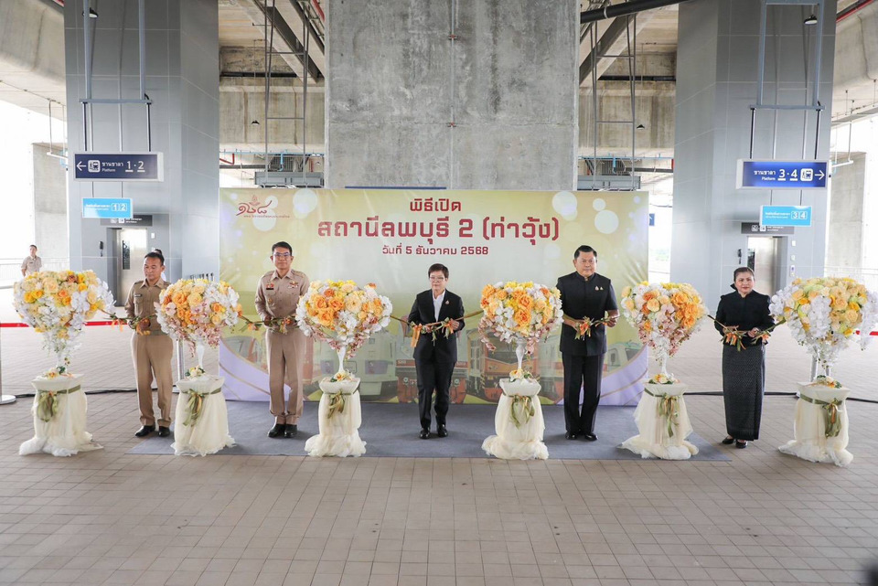 รชค.-“มัลลิกา”-เปิดสถานี-“ลพบุรี-2”-บูรณาการระบบขนส่งทางราง-ทางบก-และทางนํ้า-เชื่อมโยงไร้รอยต่อ-เพิ่มประสิทธิภาพระบบโลจิสติกส์