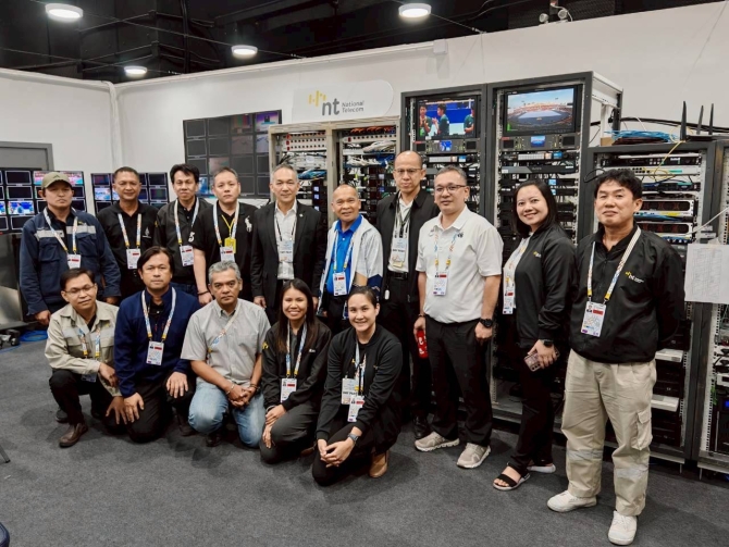 NT พร้อมให้บริการถ่ายทอดสดซีเกมส์ครั้งที่ 33 เชื่อมโยงในและต่างประเทศ ส่งความประทับใจตลอดการแข่งขัน