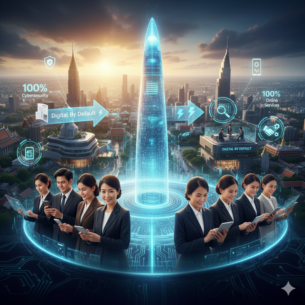 พลิกโฉมประเทศไทย-2026:-เมื่อรัฐบาลดิจิทัลคือหัวใจหลักสู่เศรษฐกิจที่มั่นคงและโปร่งใส