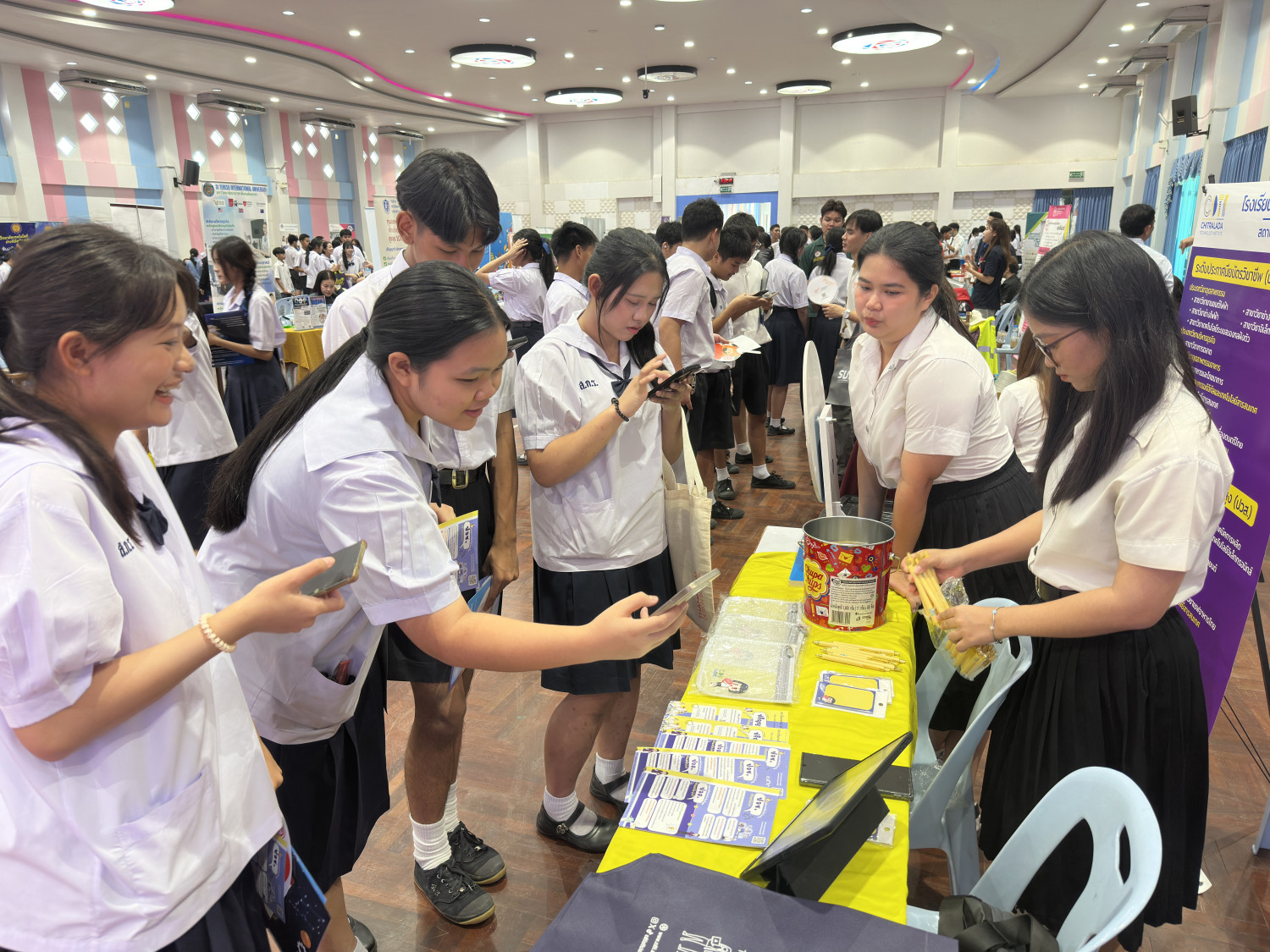 สจด.-ร่วมงานนิทรรศการแนะแนวศึกษาต่อ-ของโรงเรียนสวนกุหลาบวิทยาลัย-รังสิต-ประจำปีการศึกษา-๒๕๖๙-—-สถาบันเทคโนโลยีจิตรลดา-cdti