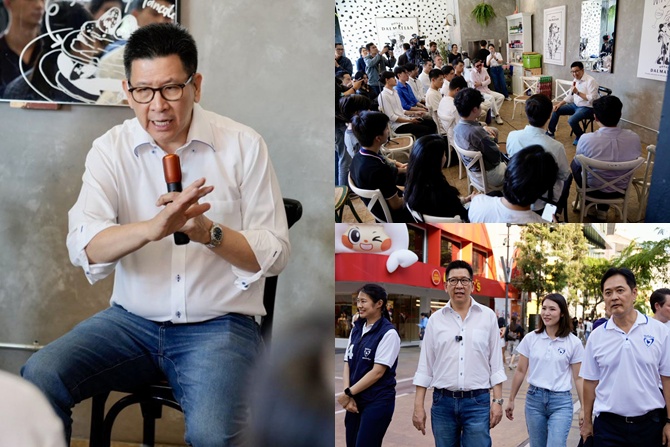 “เอกนิติ”-นำ-“ภูมิใจไทย”-เดินสยาม!-ล้อมวงคุยคนรุ่นใหม่-ย้ำนโยบายเศรษฐกิจ10พลัสเพื่อประเทศ-คนไทยเข้มแข็ง