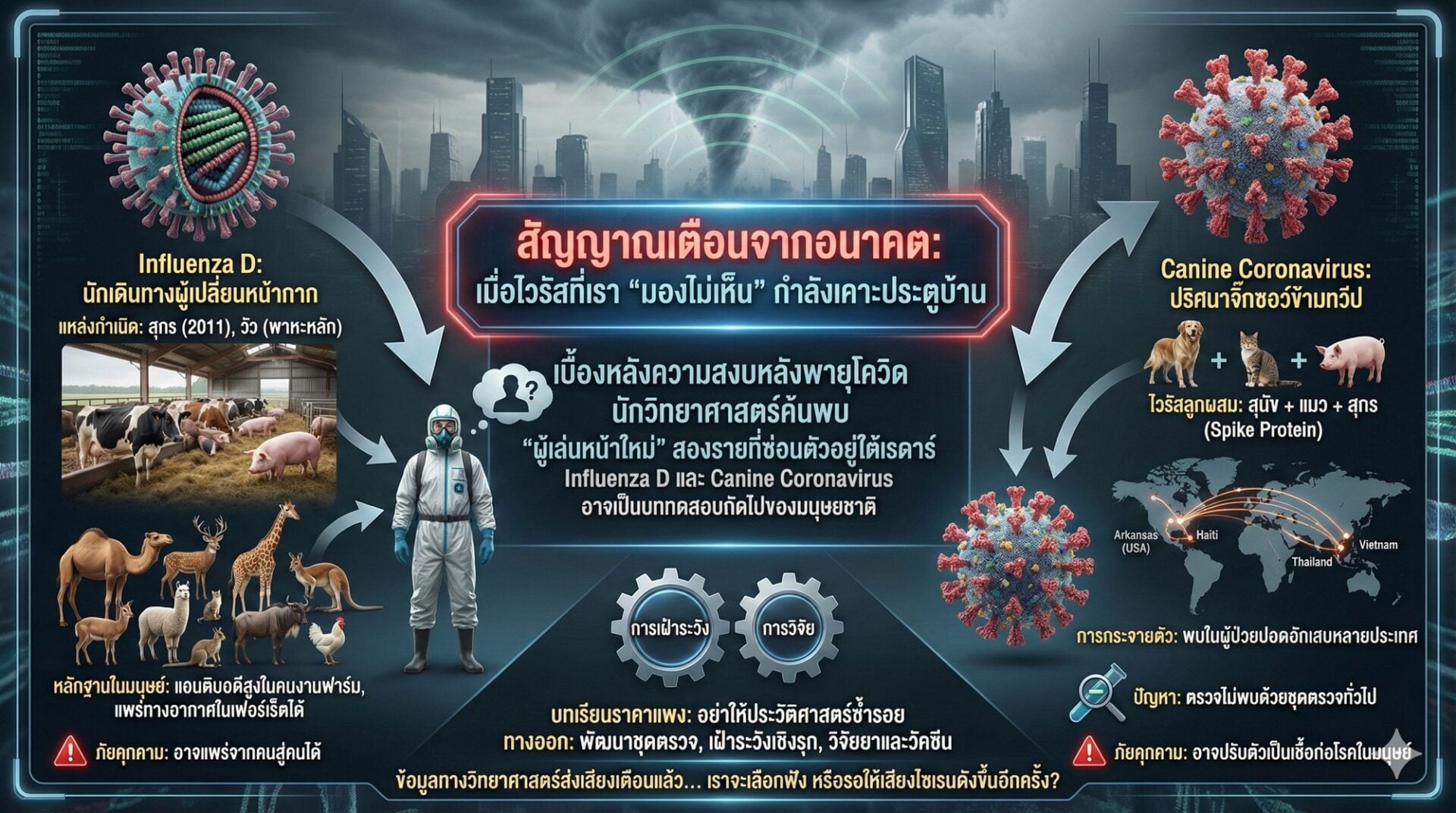 ศูนย์จีโนมฯ-เตือน-2-ไวรัสภัยเงียบที่กำลังเคาะประตูบ้านเรา!