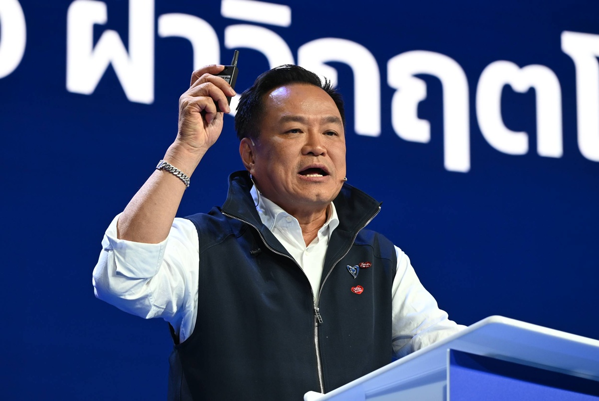 ‘อนุทิน’-ประกาศชัดเลือกภูมิใจไทย-ประเทศไม่ต้องเสี่ยง