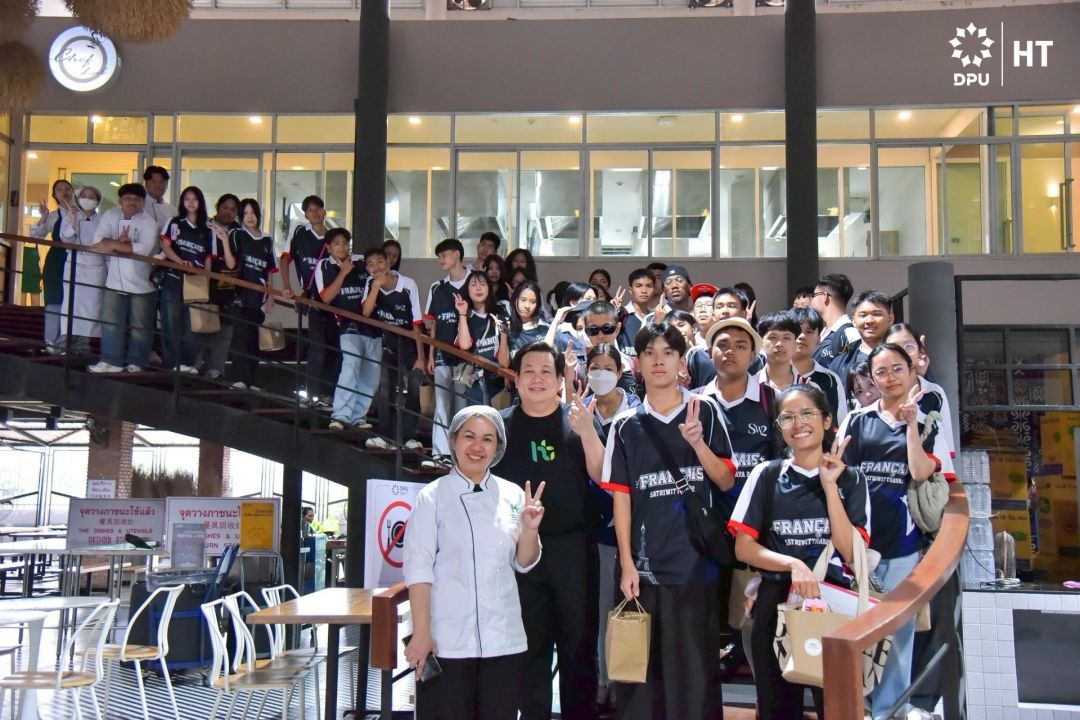 คณะการท่องเที่ยวและการโรงแรม-dpu-เปิดครัวมืออาชีพ-ต้อนรับนักเรียนสตรีวิทยา-2