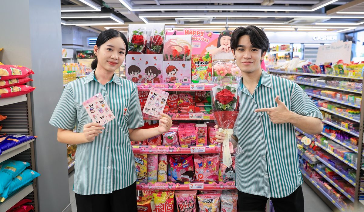 เซเว่นฯ-ชวนรับวาเลนไทน์-ช้อปสินค้าร่วมรายการรับทันทีแทททู-my-melody-&-kuromi-เฉพาะ-14-กพ.นี้