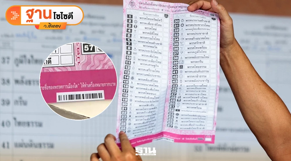 บาร์โค้ดสะเทือนเลือกตั้ง-ส่อถึงศาลรัฐธรรมนูญ-เดิมพันเศรษฐกิจไทย