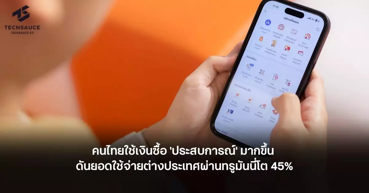 คนไทยใช้เงินซื้อ