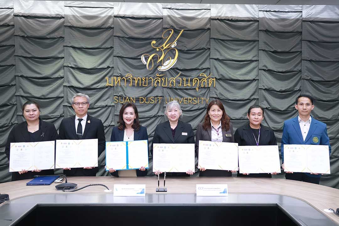 มสวนดุสิต-ร่วมกับมูลนิธิ-ซีซีเอฟ.ฯ-ผนึกกำลังภาคีเครือข่ายองค์กรการศึกษา-5-แห่ง-ลงนามความร่วมมือขับเคลื่อนโครงการ-‘เติมรู้-เสริมรัก-ฟูมฟักเด็กพิเศษ’
มุ่งพัฒนานวัตกรรมการศึกษาเรียนรวม-เพื่อเด็ก-ld-และออทิสติก-นำร่องพื้นที่สมุทรปราการ