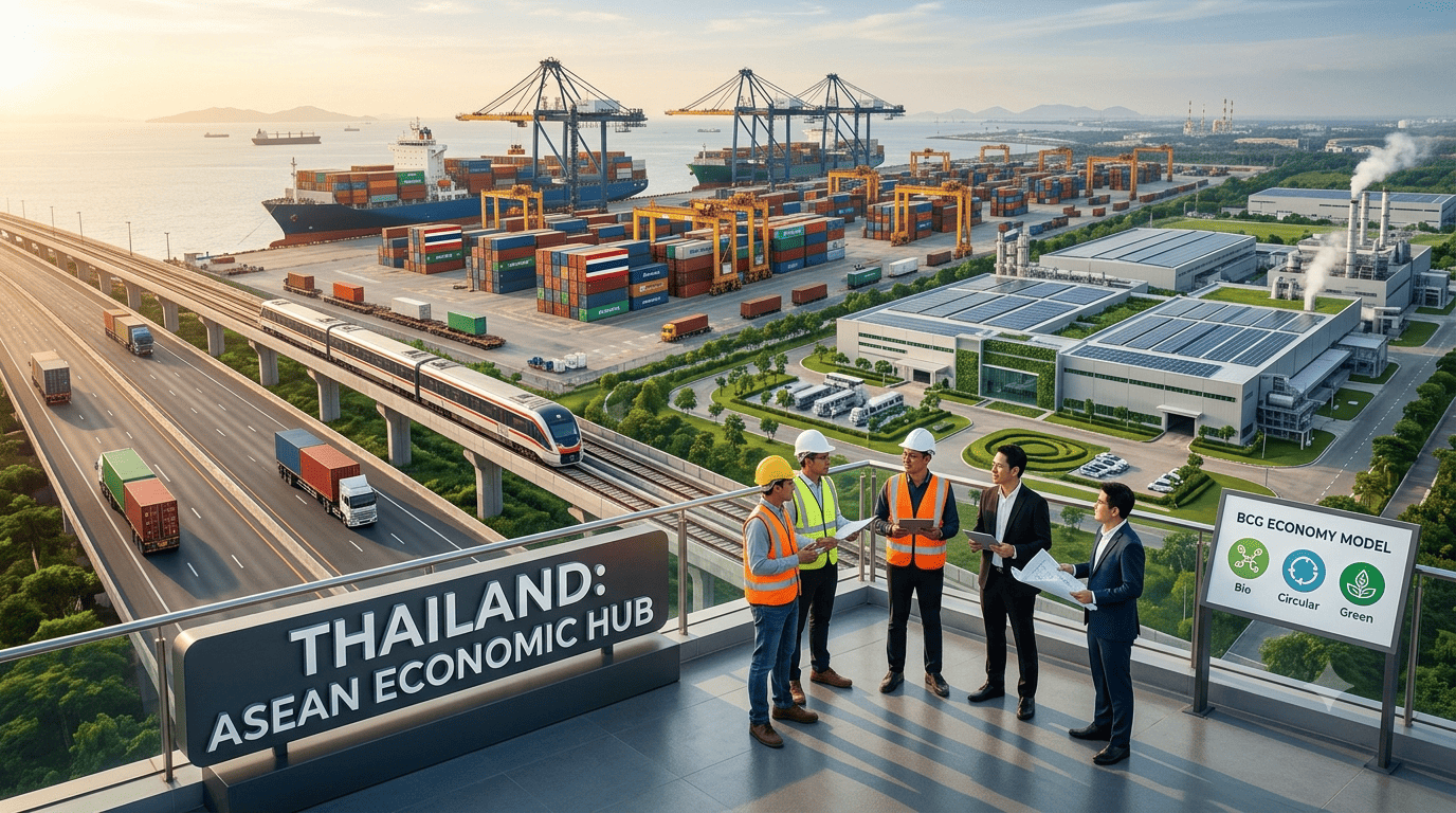 ถอดรหัสสูตรลับเศรษฐกิจไทย-ขับเคลื่อนเสถียรภาพสู่การเติบโตที่ยั่งยืน