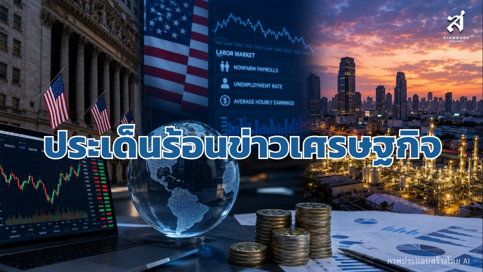 ประเด็นร้อนข่าวเศรษฐกิจ วันที่ 7 สิงหาคม 2569