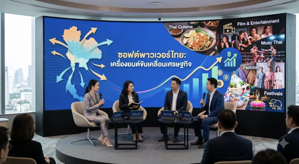 ซอฟต์พาวเวอร์ (Soft Power)  เครื่องยนต์ใหม่ในการขับเคลื่อนเศรษฐกิจไทย