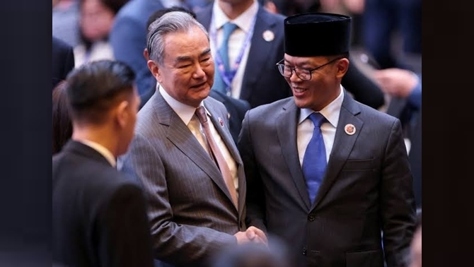 รัฐมนตรีของจีนและอินโดนีเซีย ‘ประชุม 2+2’ ด้านความมั่นคงและเศรษฐกิจ