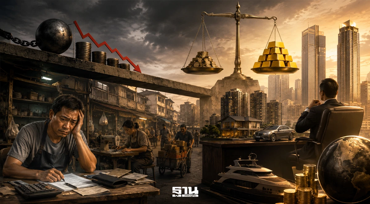 เศรษฐกิจไทยโตช้า ‘ทุนอยู่ผิดที่’ SMEs กู้ยาก ดอกเบี้ยแพง