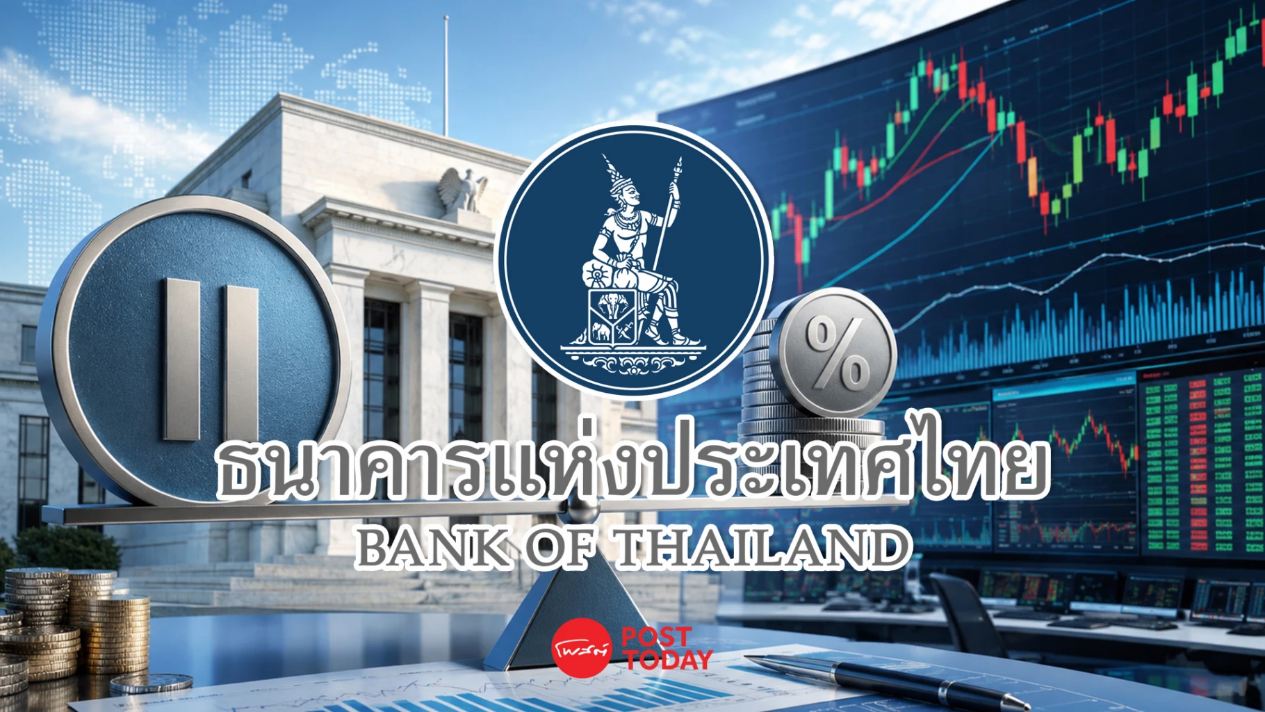 เอกฉันท์! กนง. มีมติคงดอกเบี้ยนโยบาย 1% เศรษฐกิจโตต่ำ-ไม่ทั่วถึง